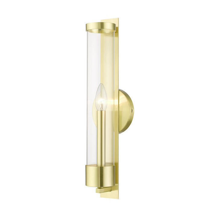 Livex Castleton 10142-12 Wall Sconce Light - Satin Brass