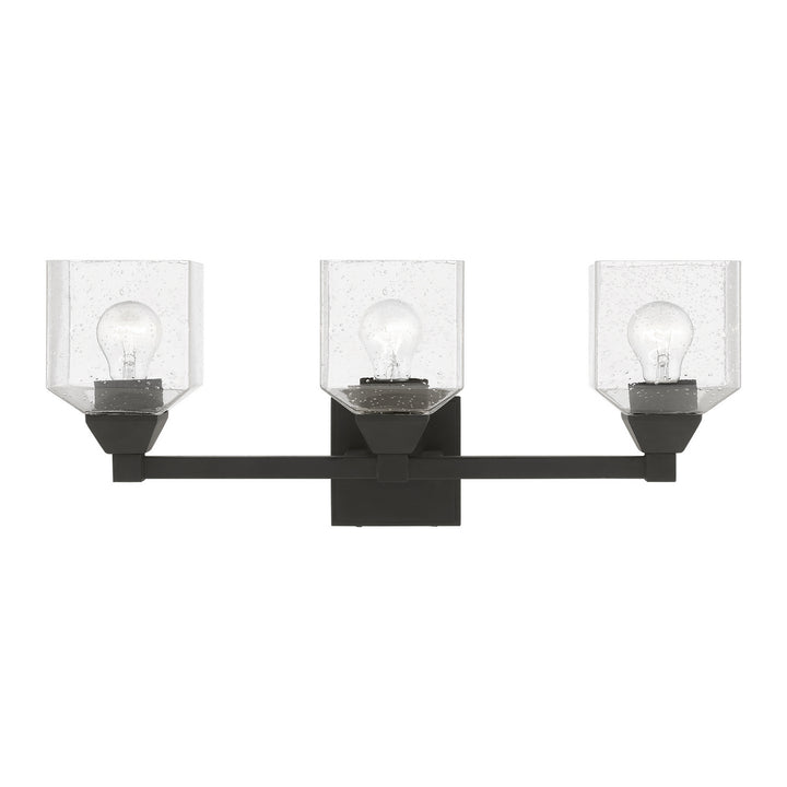 Livex Aragon 10383-04 Bath Vanity Light 23 in. wide - Black