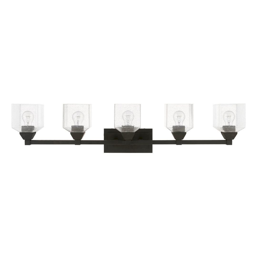 Livex Aragon 10385-04 Bath Vanity Light 42 in. wide - Black