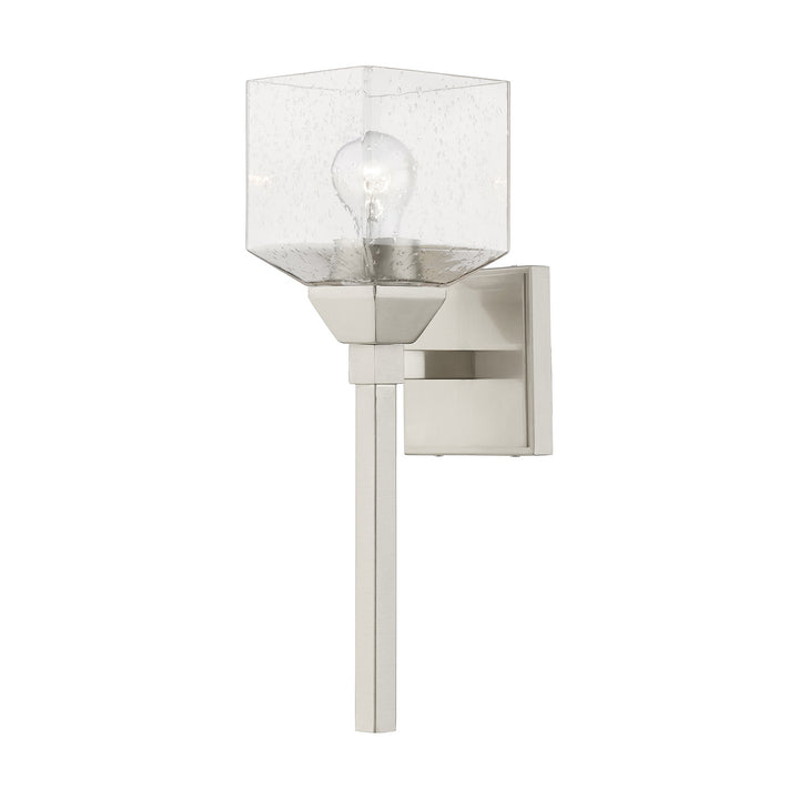 Livex Aragon 10389-91 Wall Sconce Light - Brushed Nickel