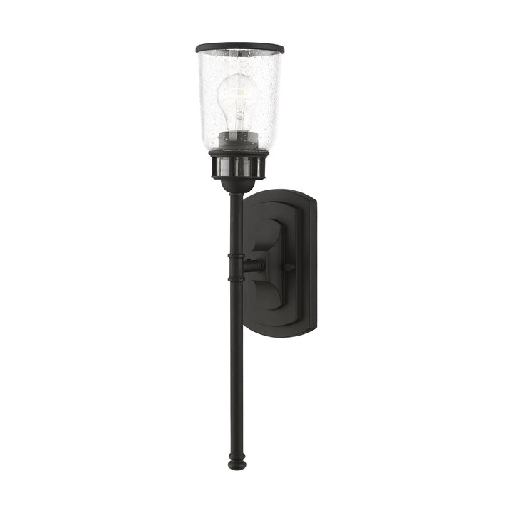 Livex Lawrenceville 10511-04 Wall Sconce Light - Black