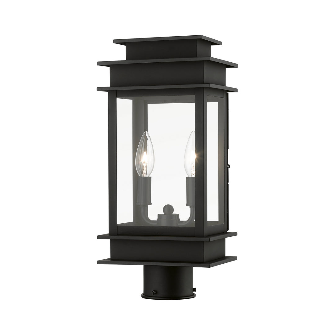 Livex Lighting 2015-04  Princeton Outdoor Black