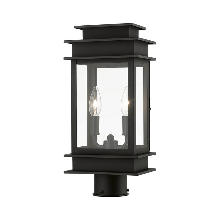 Livex Lighting 2015-04  Princeton Outdoor Black
