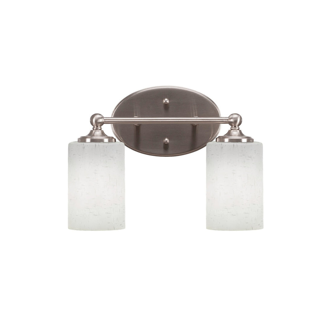 Toltec Capri 5912-bn-310 Bath Vanity Light 13 in. wide - Brushed Nickel