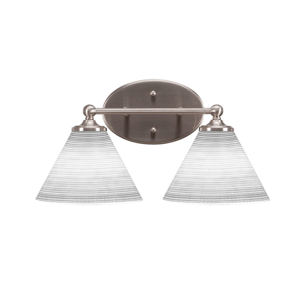 Toltec Capri 5912-bn-4051 Bath Vanity Light 16 in. wide - Brushed Nickel