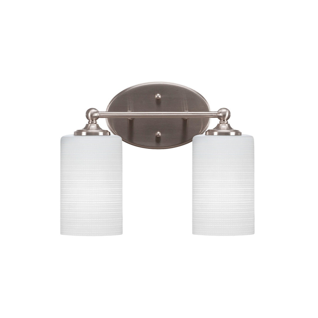 Toltec Capri 5912-bn-4061 Bath Vanity Light 14 in. wide - Brushed Nickel