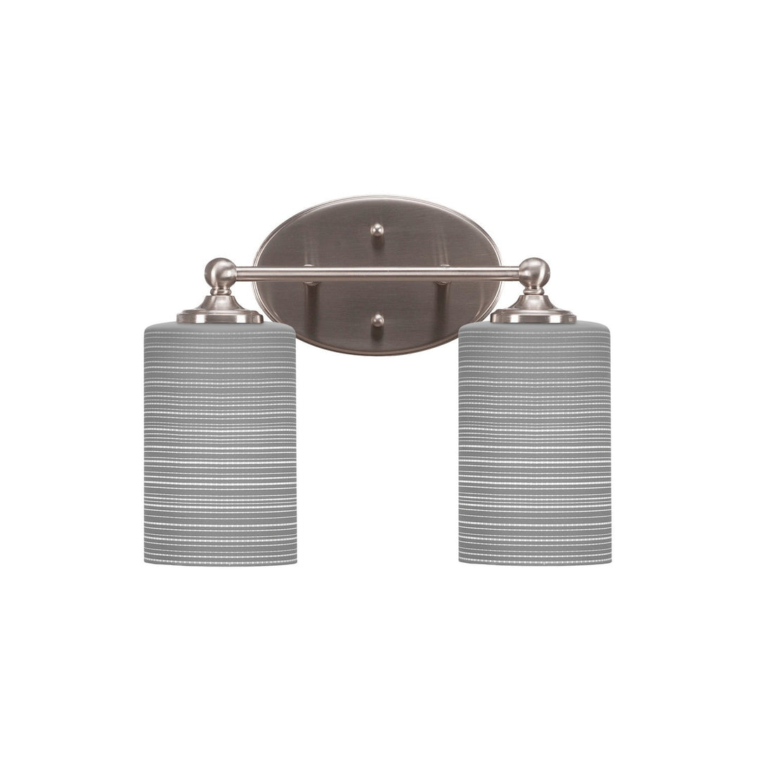 Toltec Capri 5912-bn-4062 Bath Vanity Light 14 in. wide - Brushed Nickel
