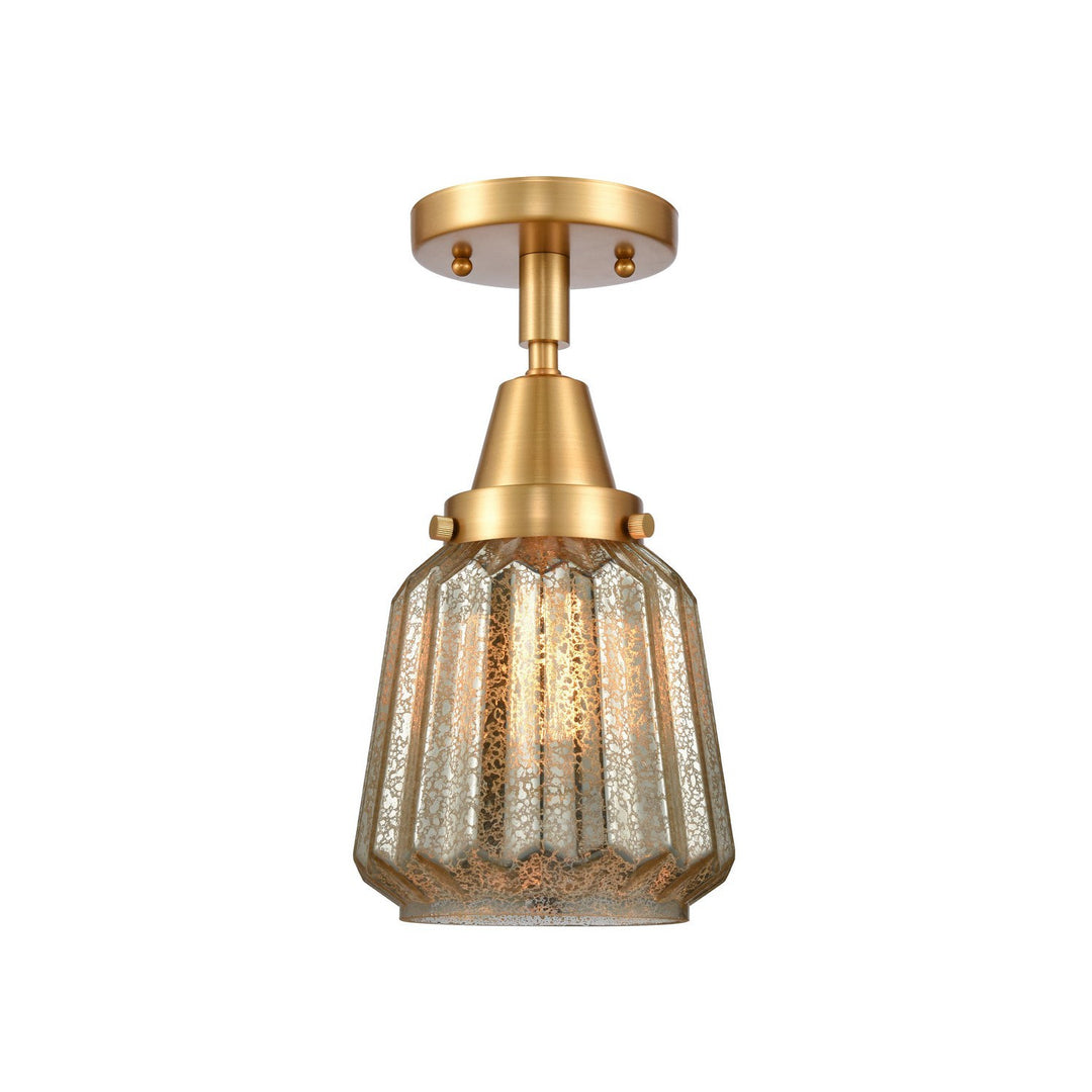 Innovations Caden 447-1C-SG-G146 Ceiling Light - Satin Gold