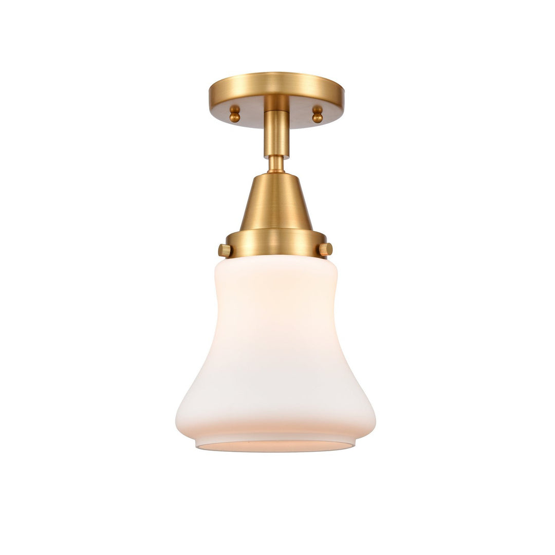 Innovations Caden 447-1C-SG-G191-LED Ceiling Light - Satin Gold