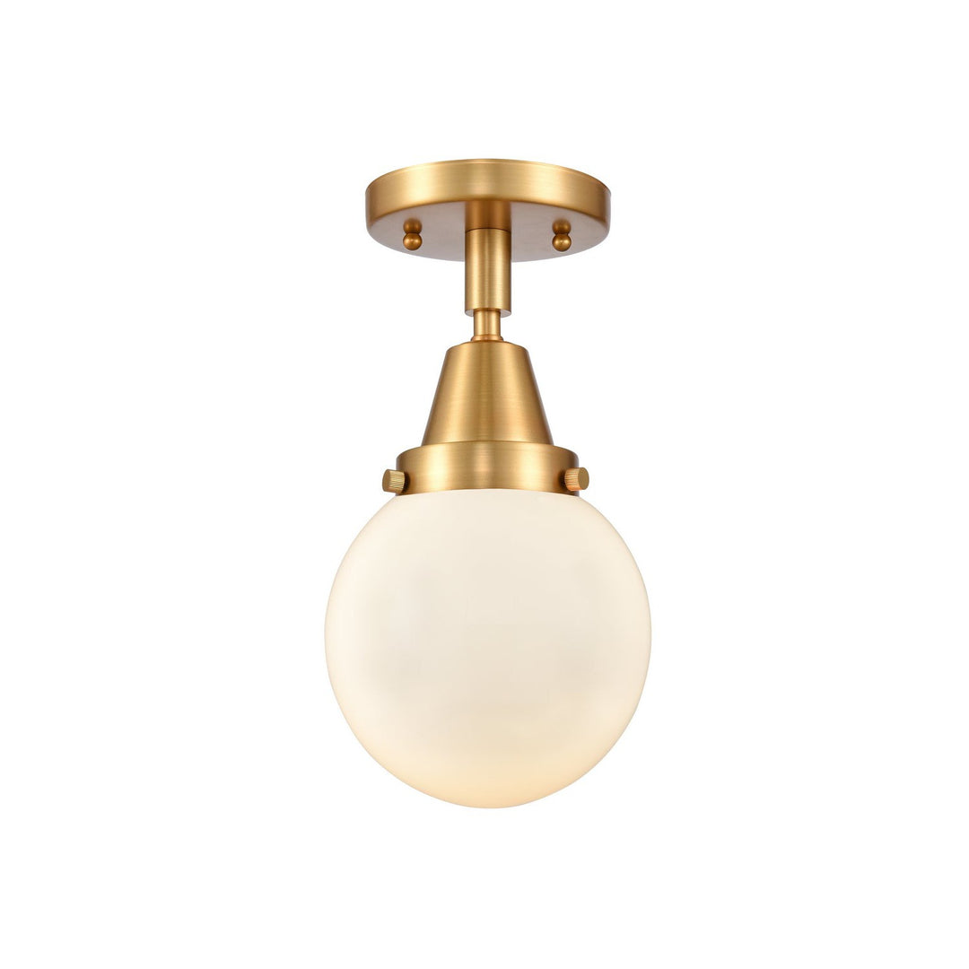 Innovations Caden 447-1C-SG-G201-6 Ceiling Light - Satin Gold