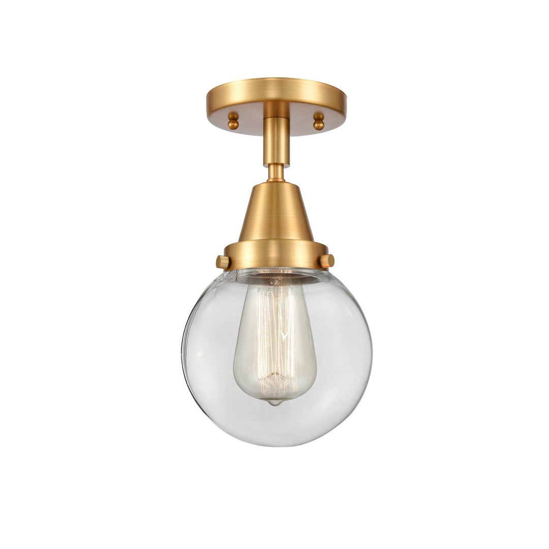 Innovations Caden 447-1C-SG-G202-6 Ceiling Light - Satin Gold