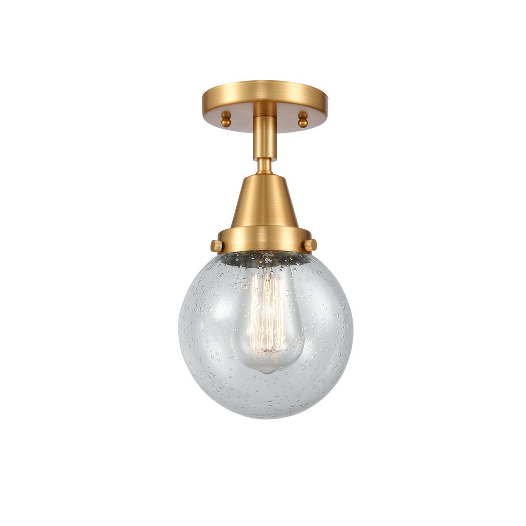Innovations Caden 447-1C-SG-G204-6 Ceiling Light - Satin Gold