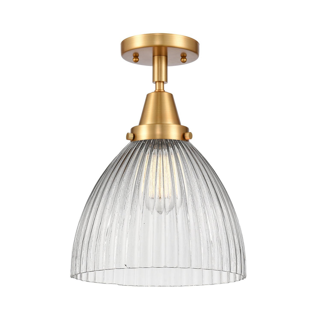 Innovations Caden 447-1C-SG-G222-LED Ceiling Light - Satin Gold