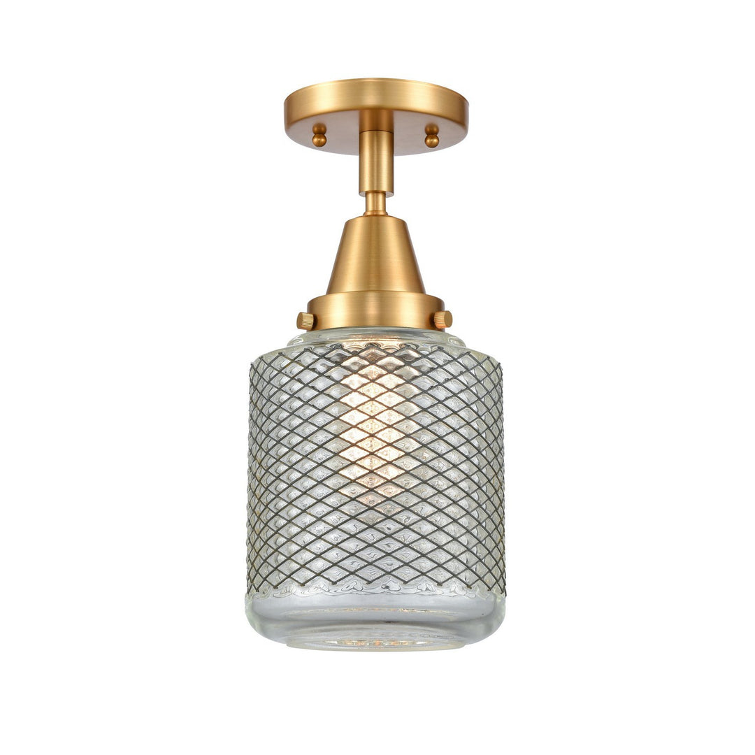 Innovations Caden 447-1C-SG-G262 Ceiling Light - Satin Gold