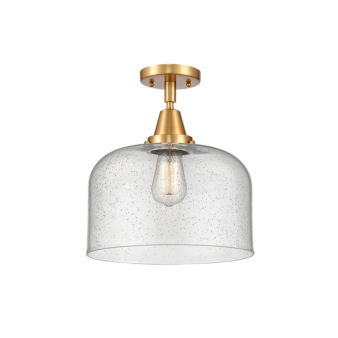 Innovations Caden 447-1C-SG-G74-L-LED Ceiling Light - Satin Gold