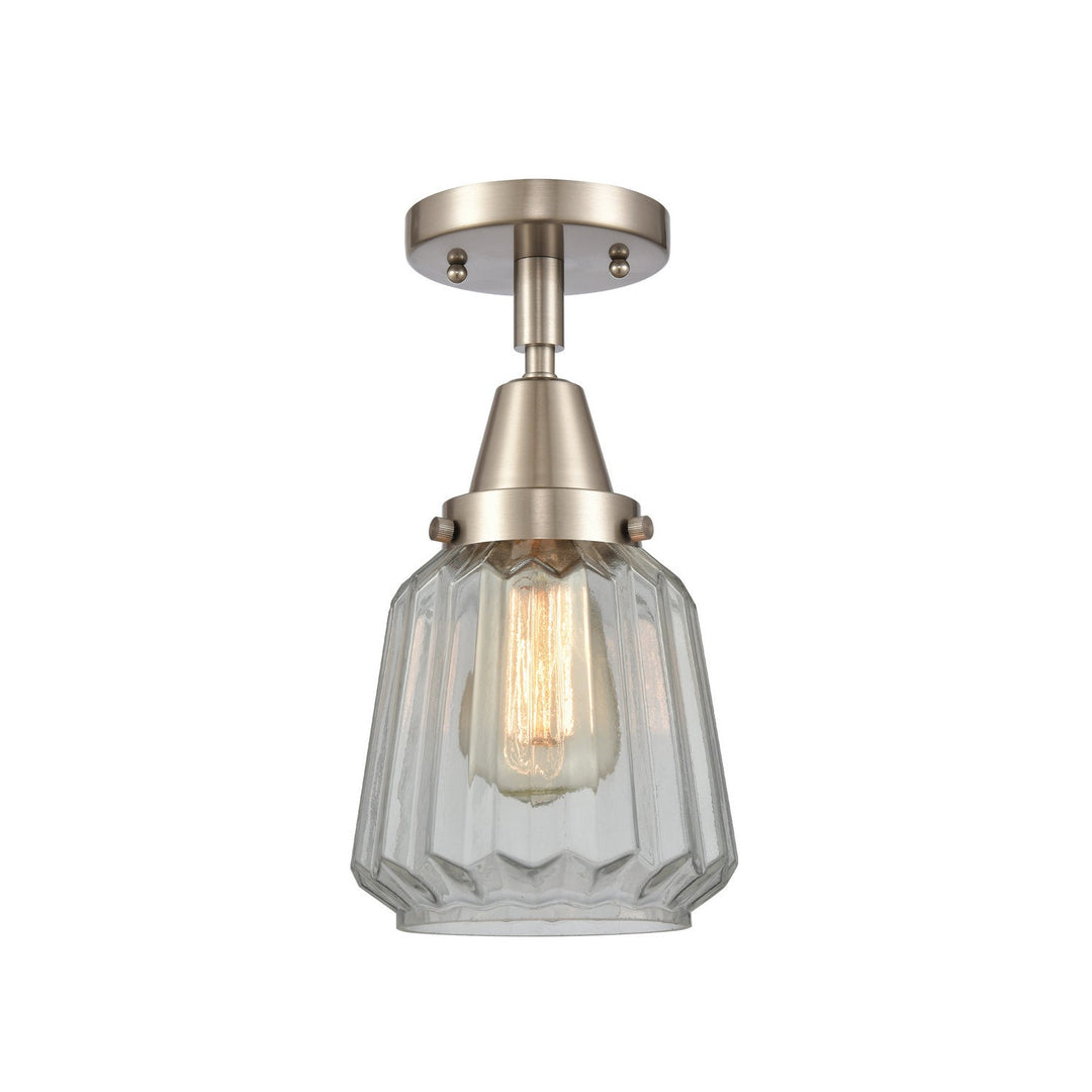 Innovations Caden 447-1C-SN-G142 Ceiling Light - Brushed Satin Nickel