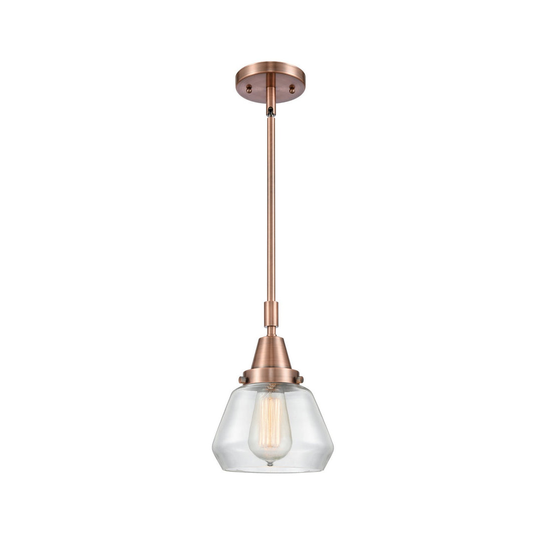 Innovations Caden 447-1S-AC-G172 Pendant Light - Antique Copper