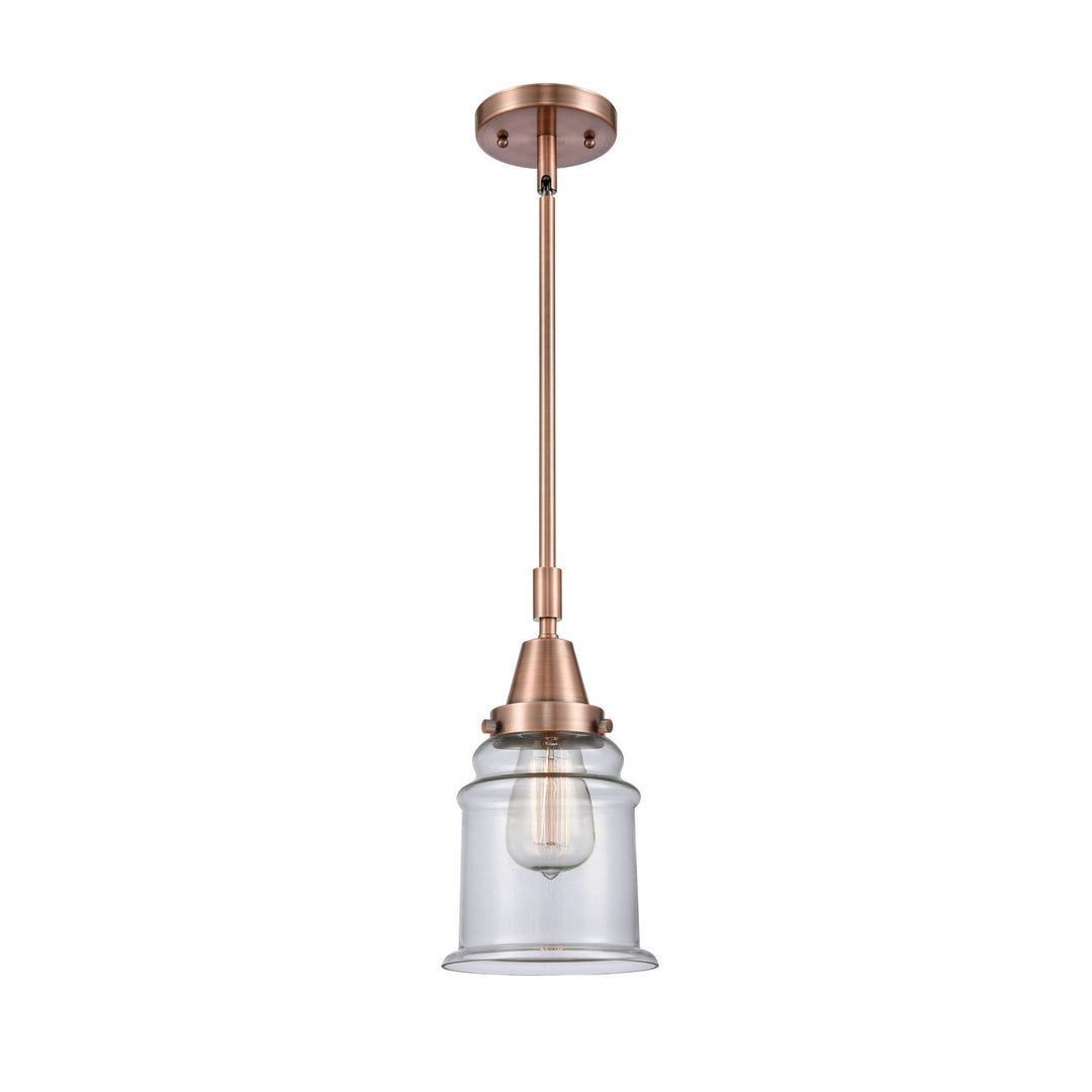 Innovations Caden 447-1S-AC-G182 Pendant Light - Antique Copper