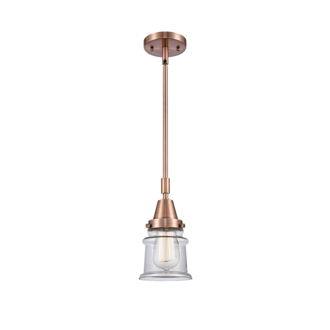 Innovations Caden 447-1S-AC-G182S Pendant Light - Antique Copper