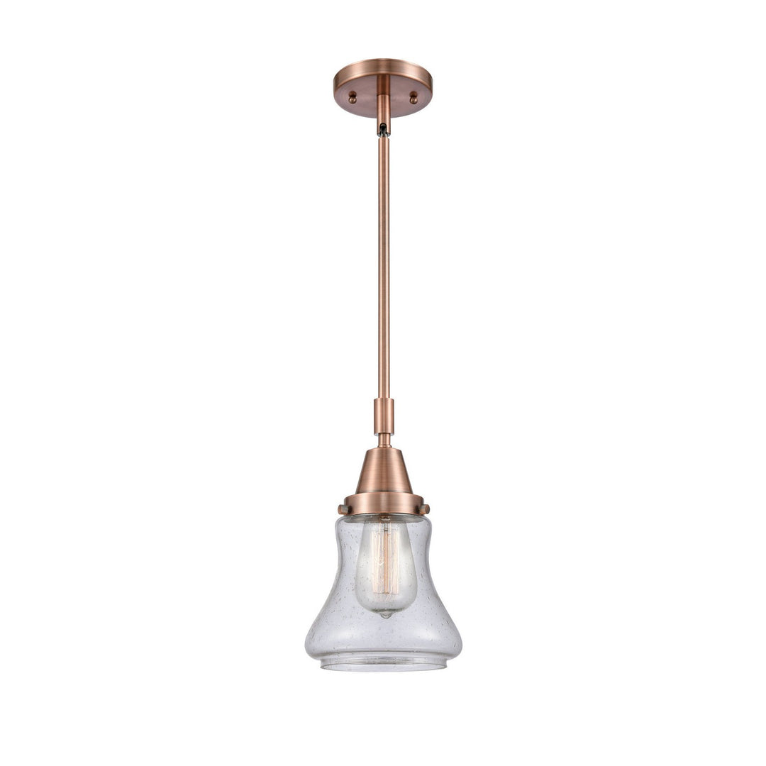 Innovations Caden 447-1S-AC-G194 Pendant Light - Antique Copper
