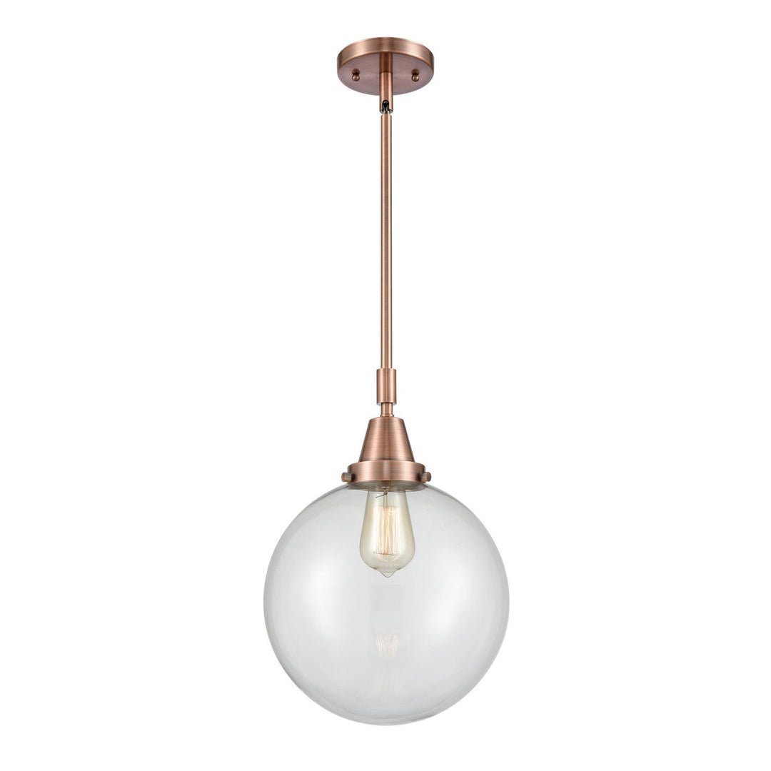Innovations Caden 447-1S-AC-G202-10-LED Pendant Light - Antique Copper