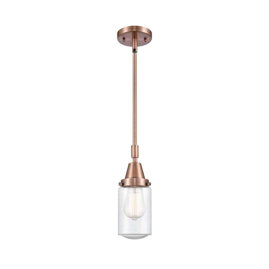 Innovations Caden 447-1S-AC-G314 Pendant Light - Antique Copper