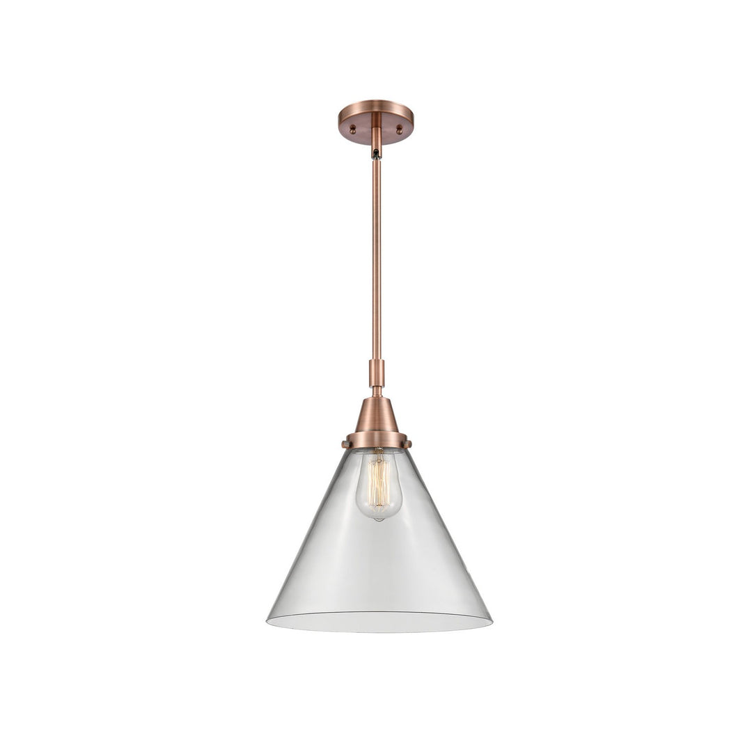 Innovations Caden 447-1S-AC-G42-L Pendant Light - Antique Copper