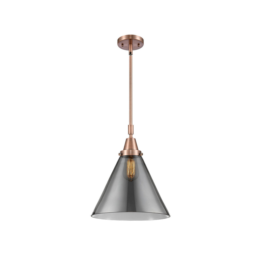 Innovations Caden 447-1S-AC-G43-L Pendant Light - Antique Copper