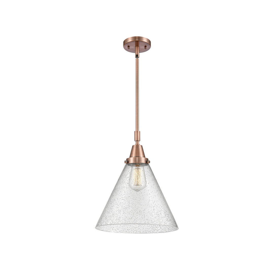 Innovations Caden 447-1S-AC-G44-L-LED Pendant Light - Antique Copper