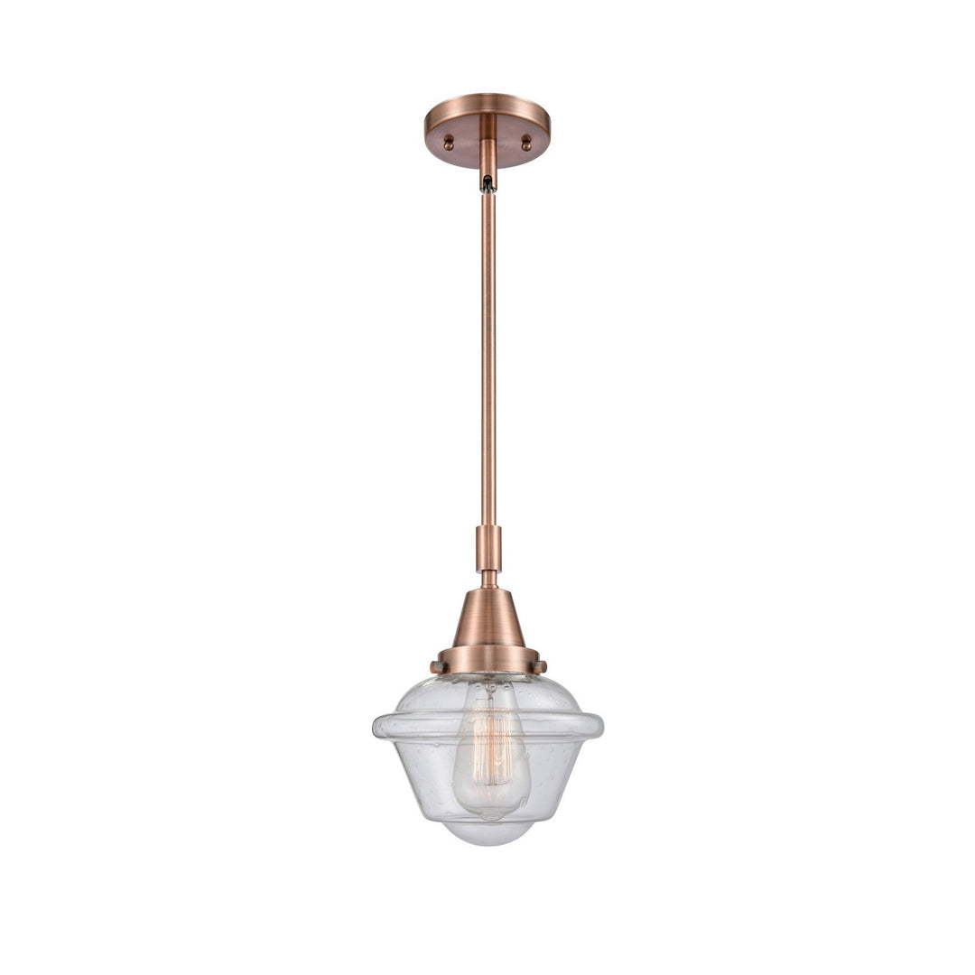 Innovations Caden 447-1S-AC-G534-LED Pendant Light - Antique Copper
