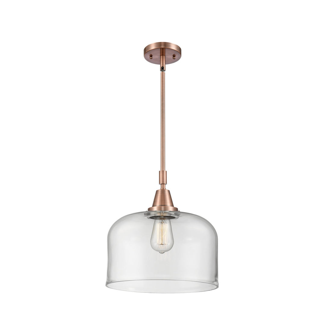 Innovations Caden 447-1S-AC-G72-L Pendant Light - Antique Copper