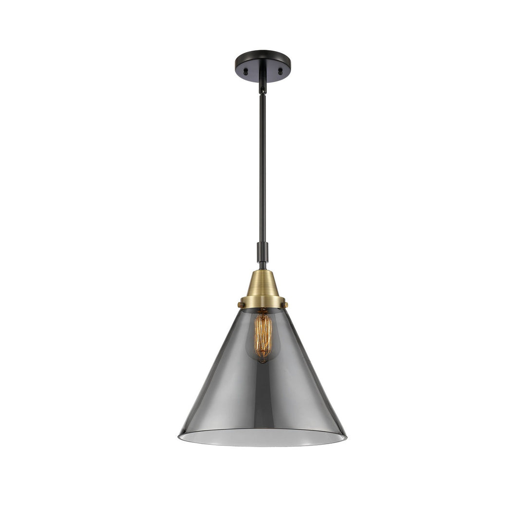 Innovations Caden 447-1S-BAB-G43-L-LED Pendant Light - Black Antique Brass