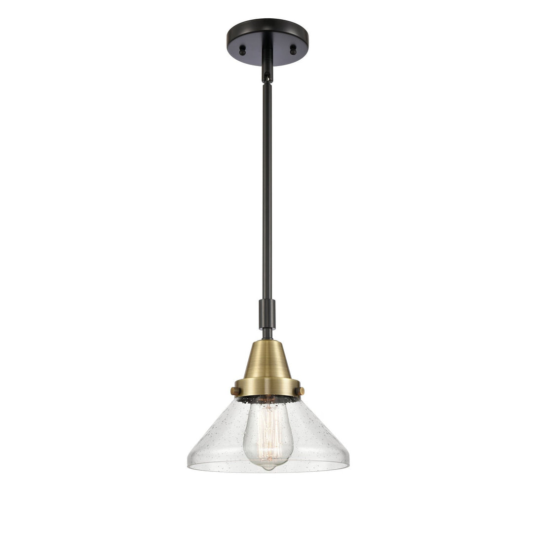 Innovations Caden 447-1S-BAB-G4474-LED Pendant Light - Black Antique Brass