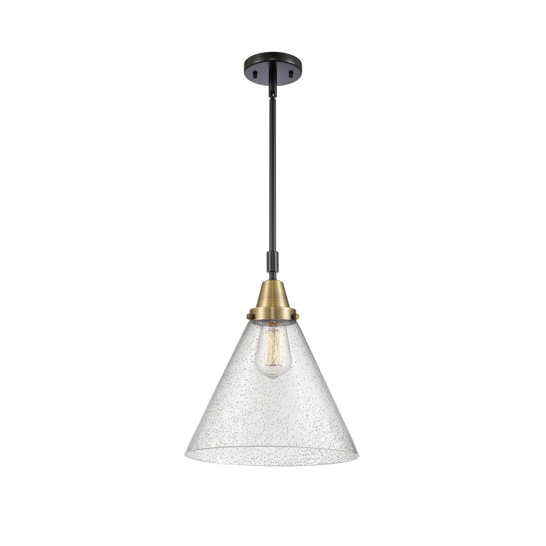 Innovations Caden 447-1S-BAB-G44-L-LED Pendant Light - Black Antique Brass