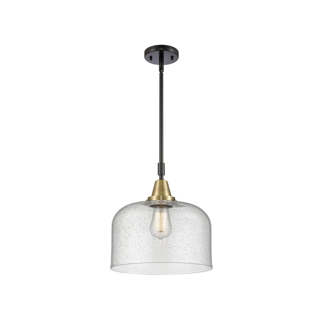 Innovations Caden 447-1S-BAB-G74-L Pendant Light - Black Antique Brass
