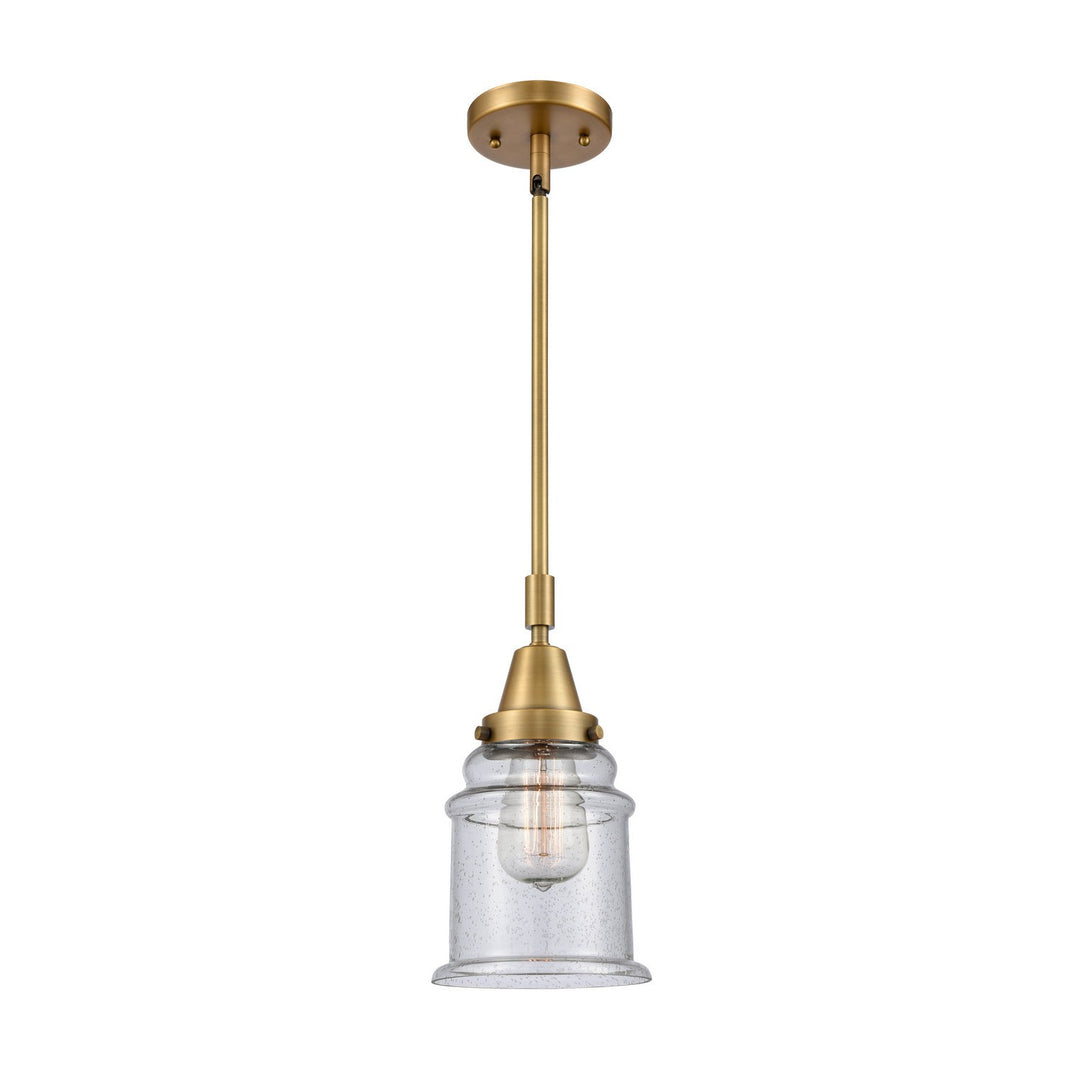 Innovations Caden 447-1S-BB-G184-LED Pendant Light - Brushed Brass