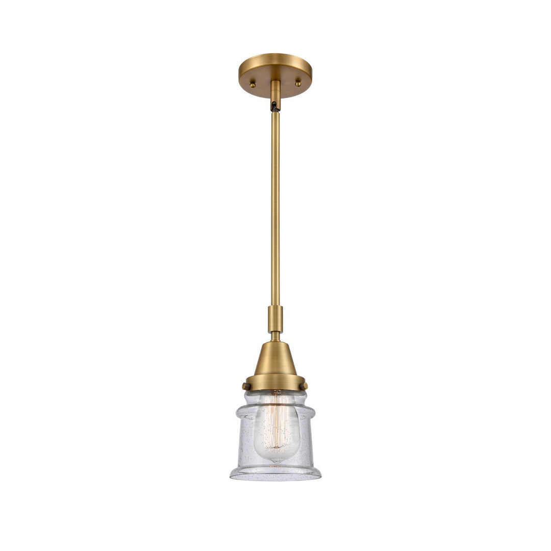 Innovations Caden 447-1S-BB-G184S-LED Pendant Light - Brushed Brass