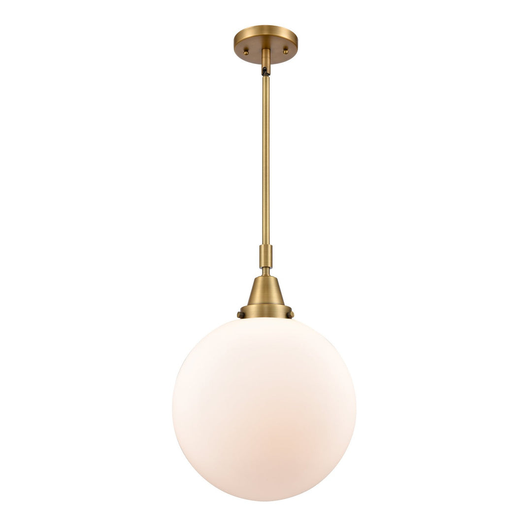 Innovations Caden 447-1S-BB-G201-12 Pendant Light - Brushed Brass