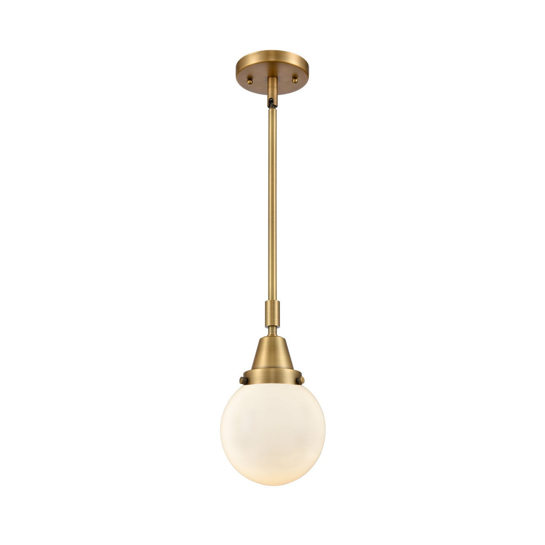 Innovations Caden 447-1S-BB-G201-6 Pendant Light - Brushed Brass