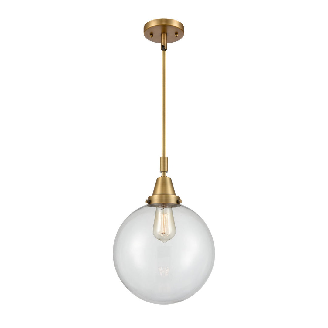Innovations Caden 447-1S-BB-G202-10-LED Pendant Light - Brushed Brass