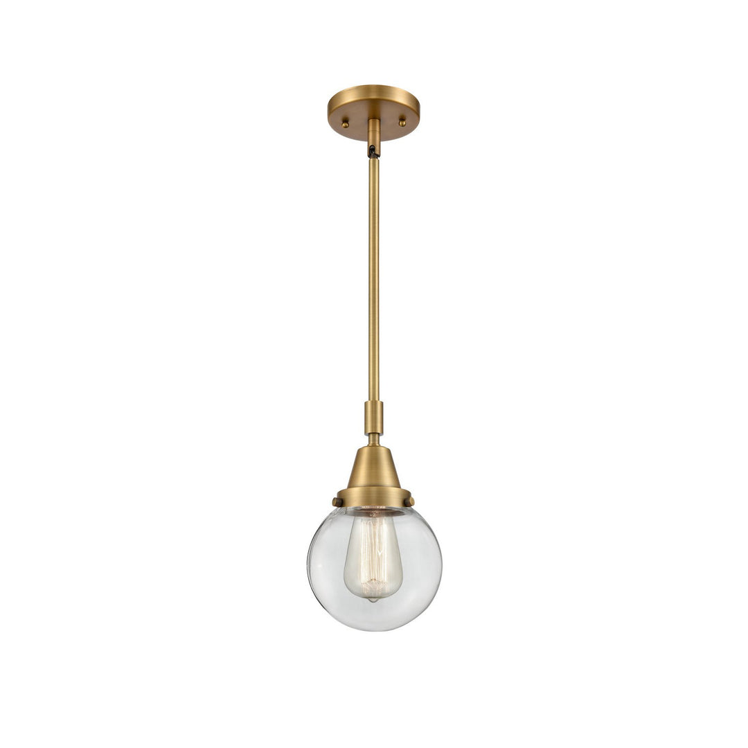 Innovations Caden 447-1S-BB-G202-6-LED Pendant Light - Brushed Brass