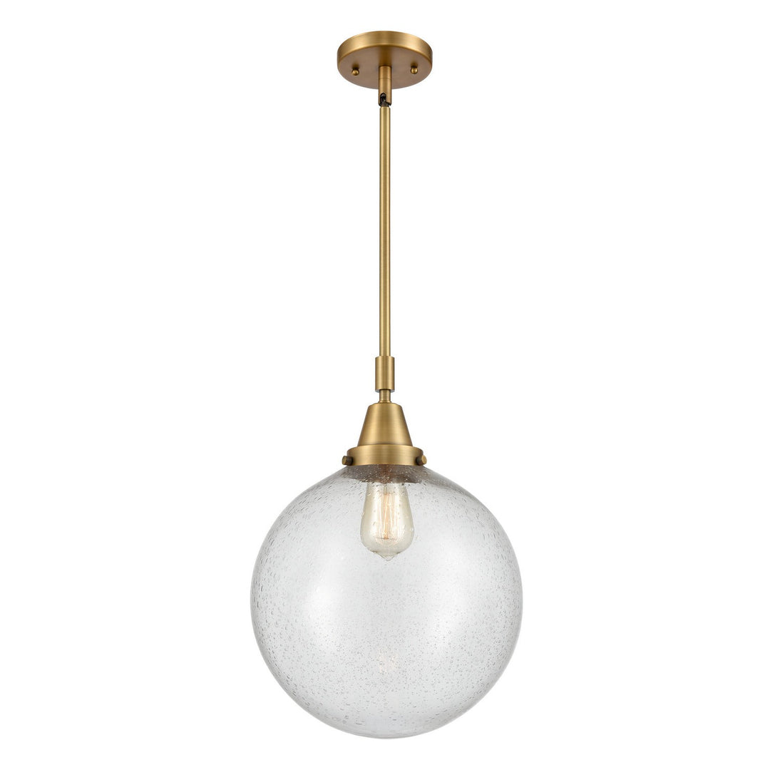 Innovations Caden 447-1S-BB-G204-12 Pendant Light - Brushed Brass