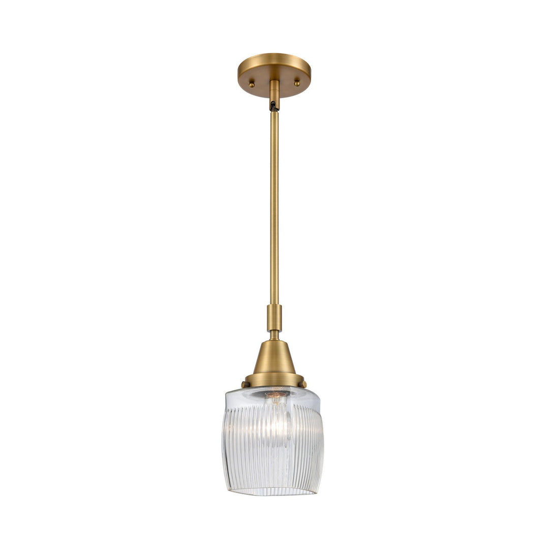 Innovations Caden 447-1S-BB-G302-LED Pendant Light - Brushed Brass