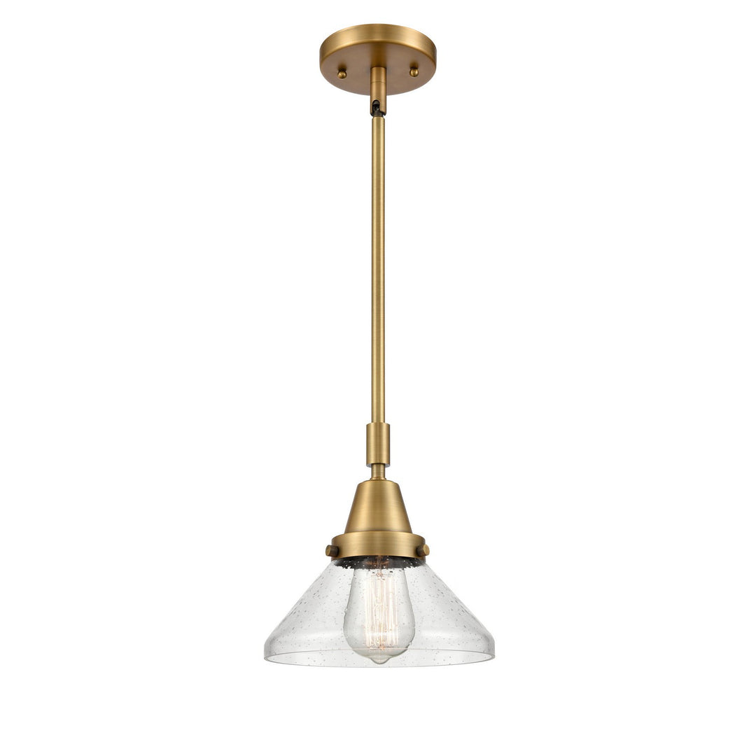Innovations Caden 447-1S-BB-G4474-LED Pendant Light - Brushed Brass