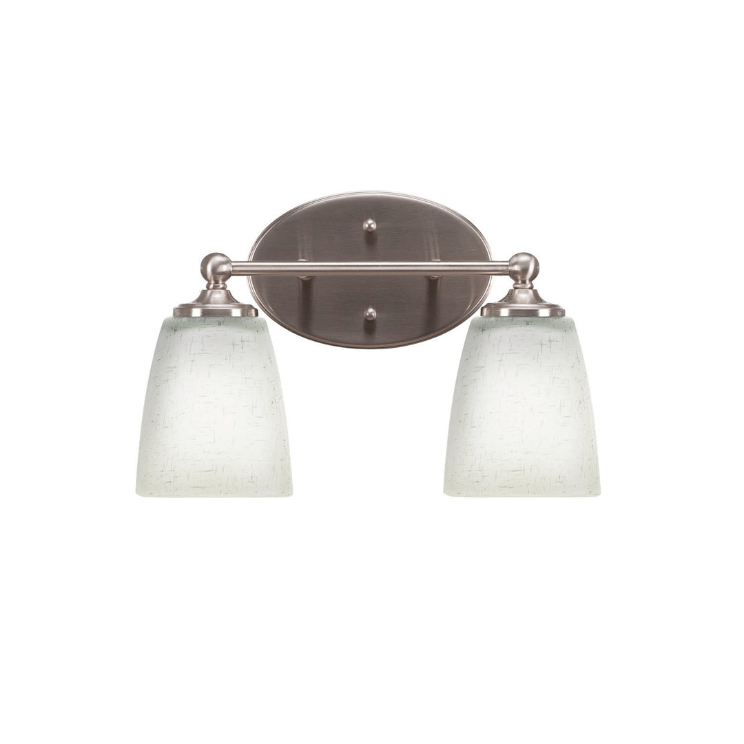 Toltec Capri 5912-bn-460 Bath Vanity Light 14 in. wide - Brushed Nickel