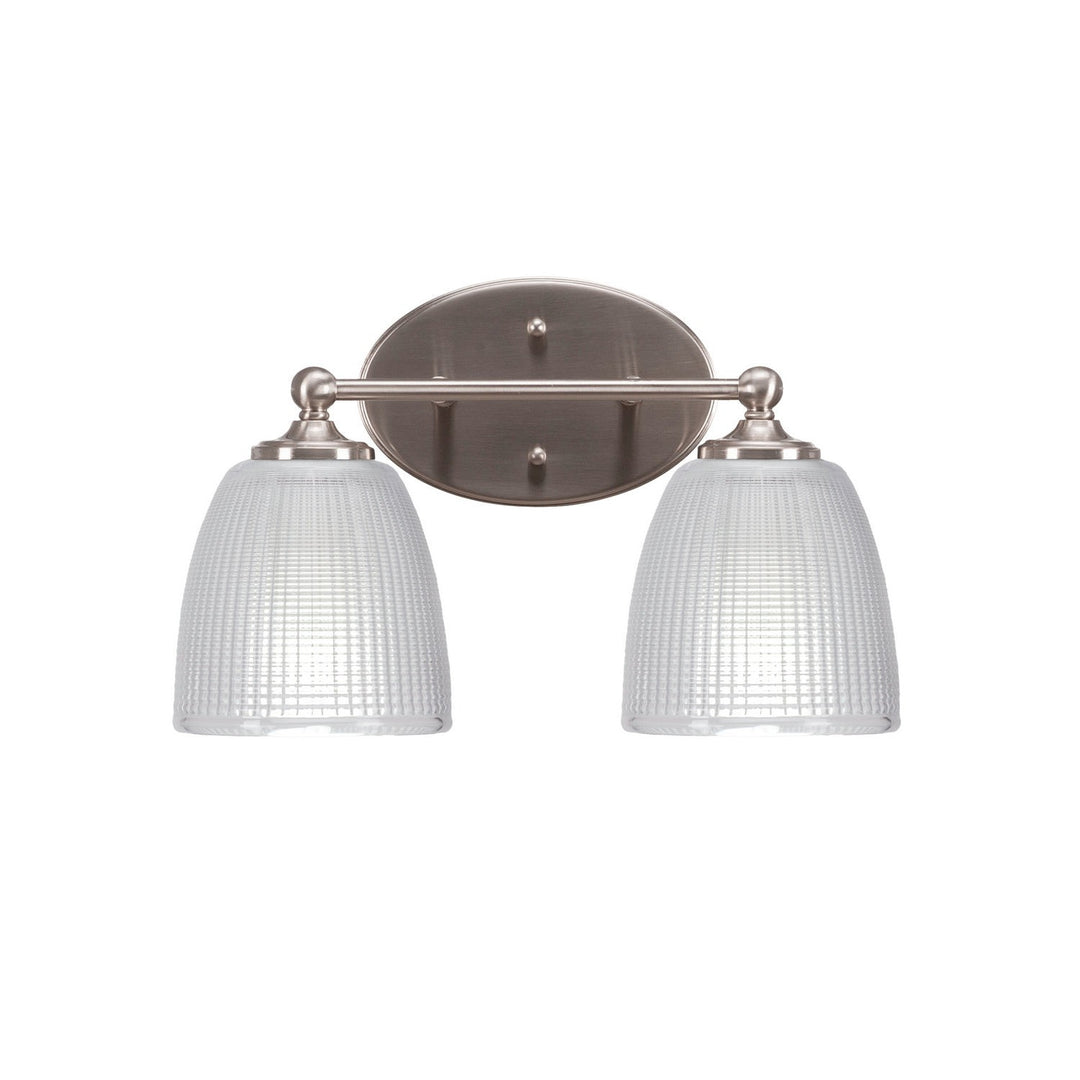 Toltec Capri 5912-bn-500 Bath Vanity Light 14 in. wide - Brushed Nickel