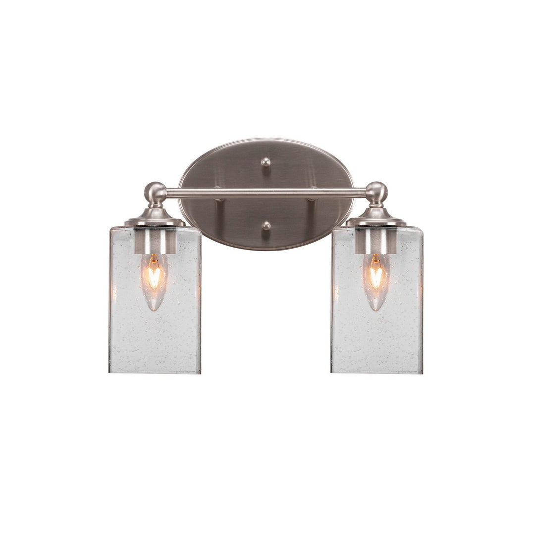 Toltec Capri 5912-bn-530 Bath Vanity Light 13 in. wide - Brushed Nickel