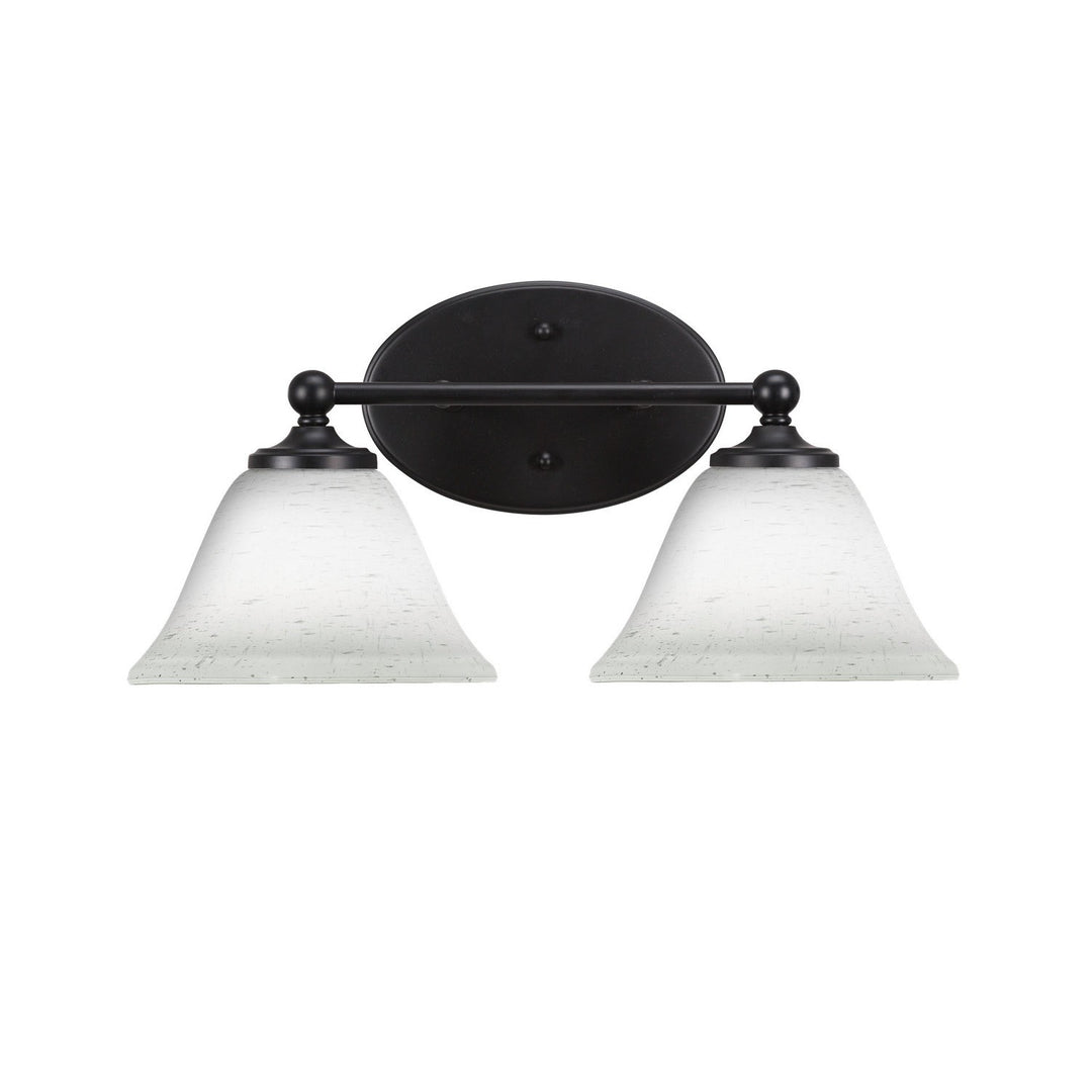 Toltec Capri 5912-mb-311 Bath Vanity Light 16 in. wide - Matte Black