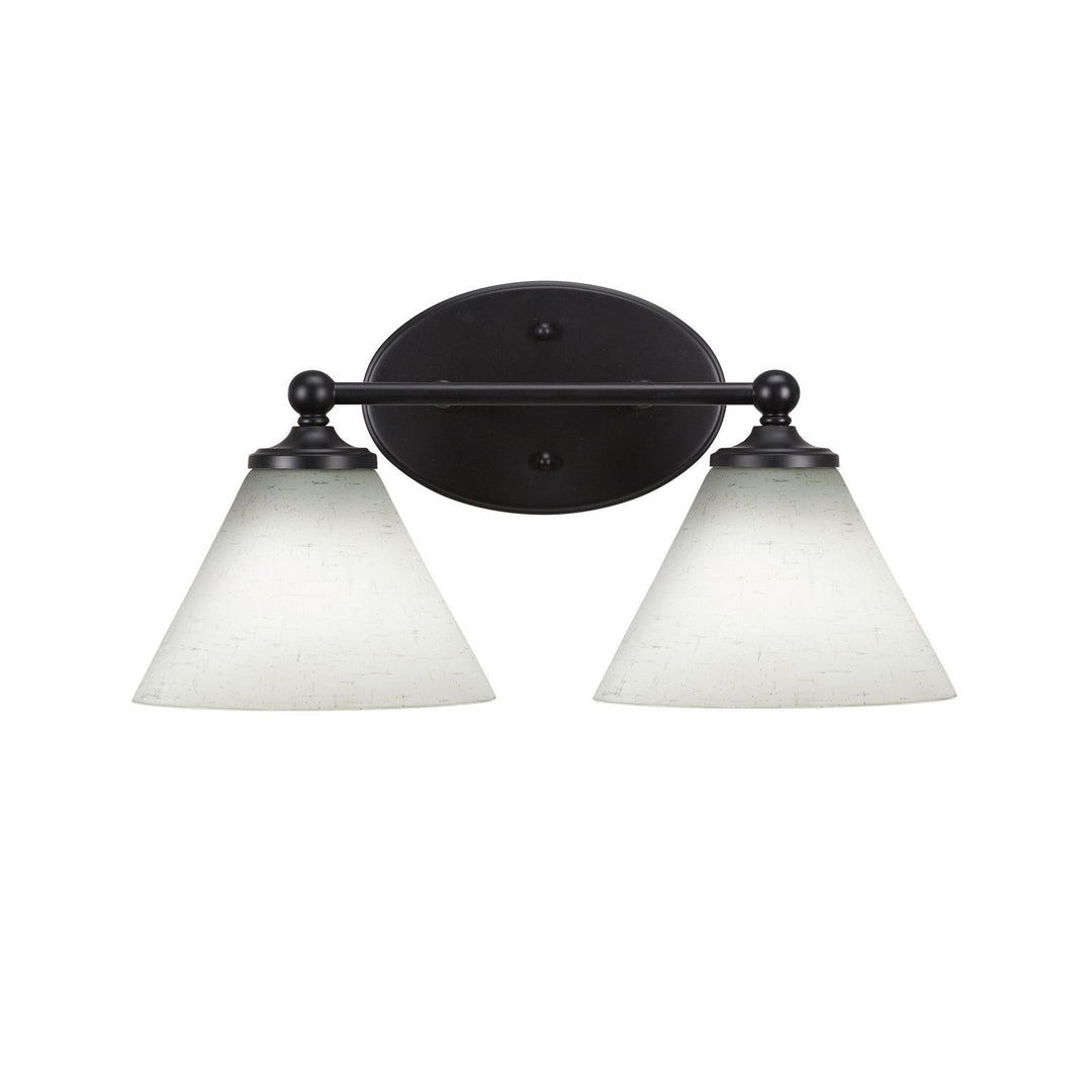 Toltec Capri 5912-mb-312 Bath Vanity Light 16 in. wide - Matte Black