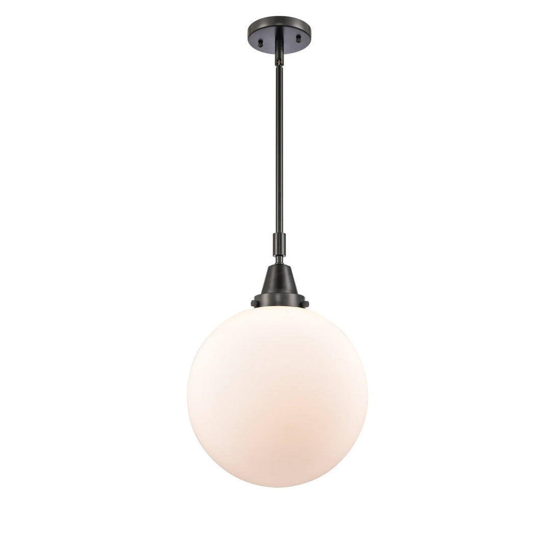 Innovations Caden 447-1S-BK-G201-12 Pendant Light - Matte Black